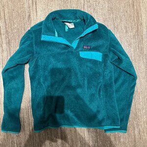 Women's M Blue Patagonia Pull Over